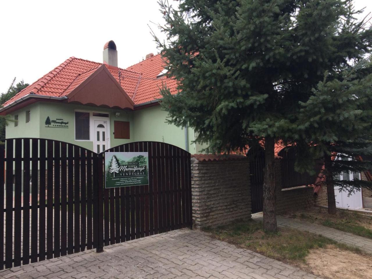 Bakonyi Mamutfenyő Vendégház Tés Kültér fotó