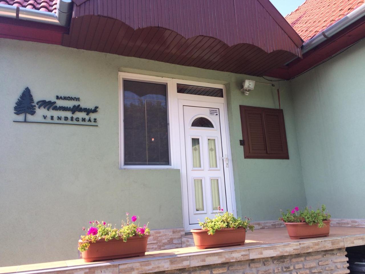 Bakonyi Mamutfenyő Vendégház Tés Kültér fotó